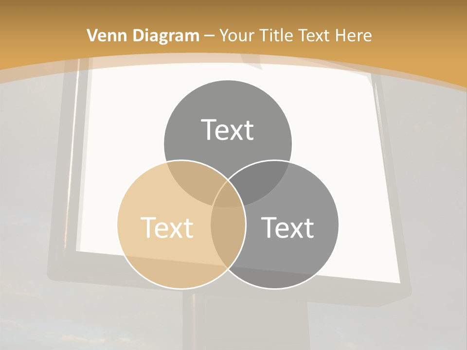 Blank Outside Sky PowerPoint Template