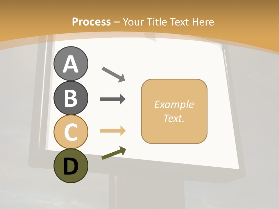 Blank Outside Sky PowerPoint Template