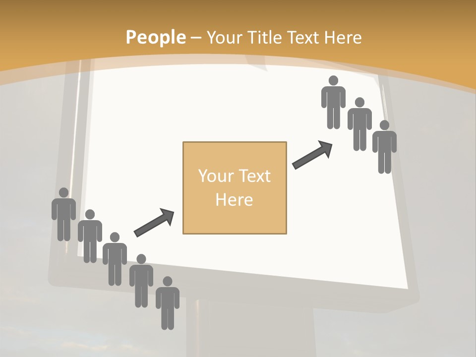 Blank Outside Sky PowerPoint Template