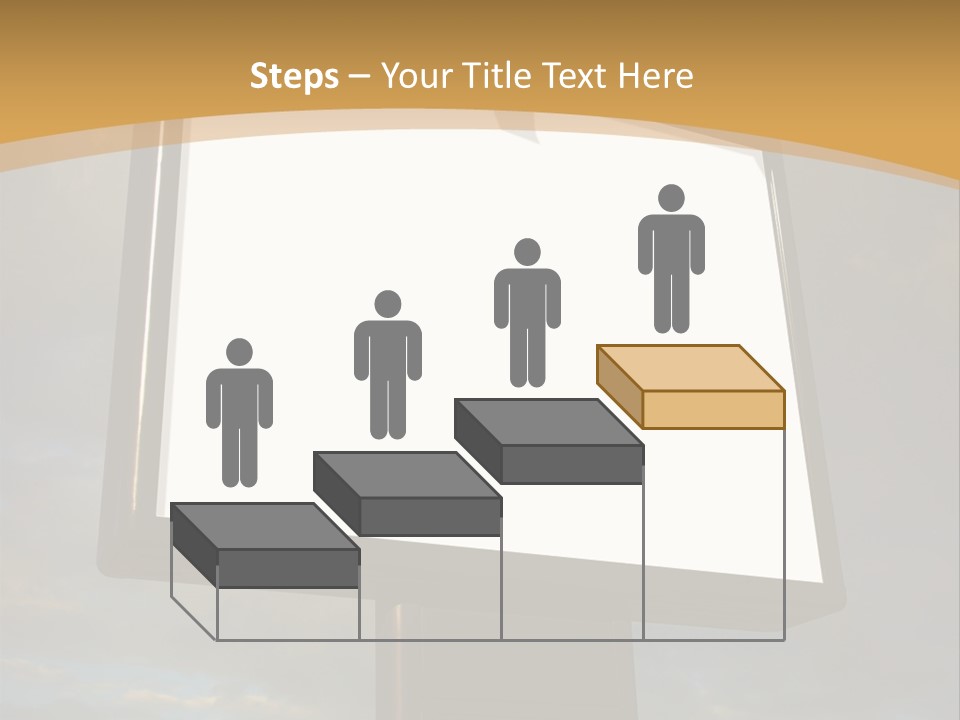 Blank Outside Sky PowerPoint Template