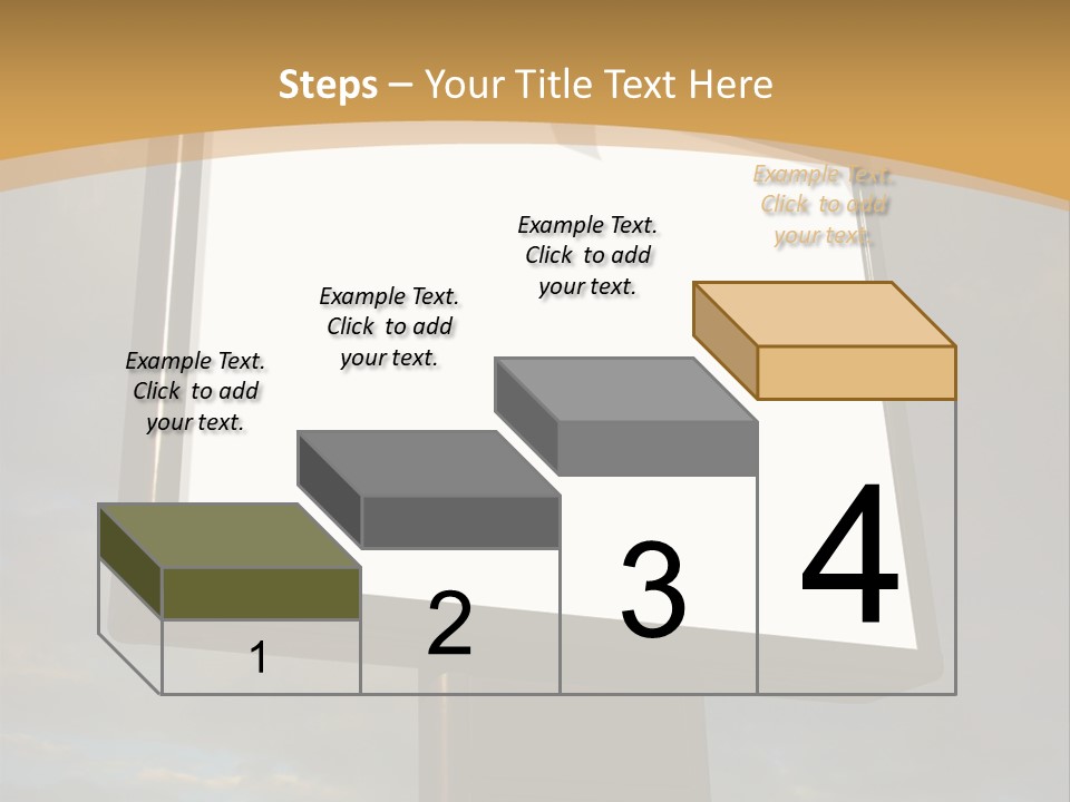 Blank Outside Sky PowerPoint Template
