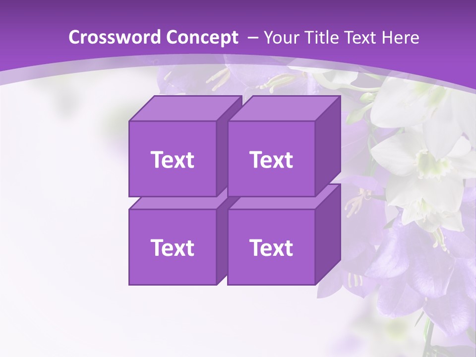 Leaves Flower Natural PowerPoint Template