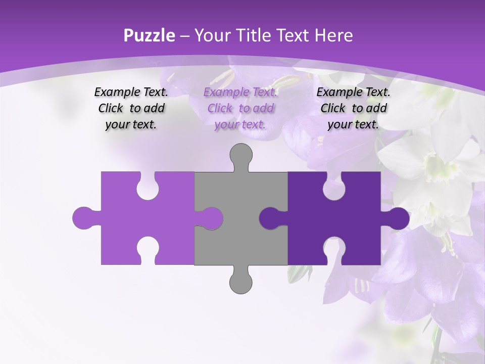 Leaves Flower Natural PowerPoint Template