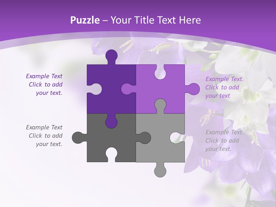 Leaves Flower Natural PowerPoint Template