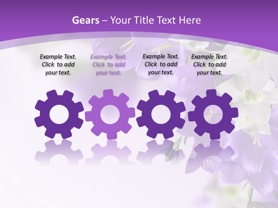Leaves Flower Natural PowerPoint Template