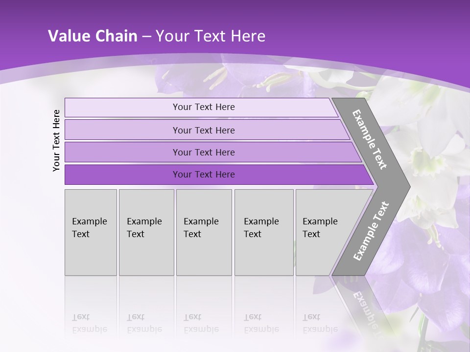 Leaves Flower Natural PowerPoint Template