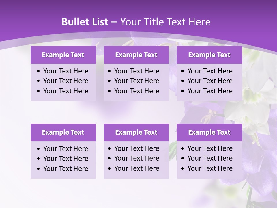 Leaves Flower Natural PowerPoint Template