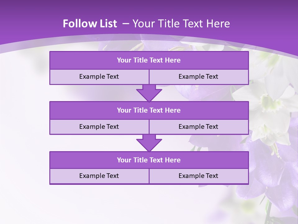 Leaves Flower Natural PowerPoint Template