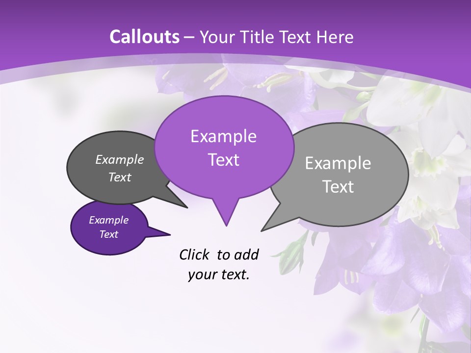 Leaves Flower Natural PowerPoint Template