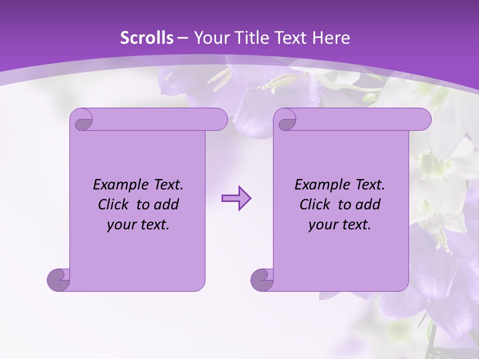 Leaves Flower Natural PowerPoint Template