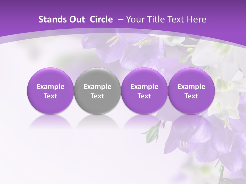 Leaves Flower Natural PowerPoint Template