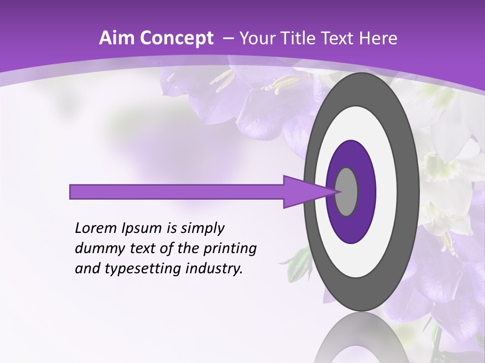 Leaves Flower Natural PowerPoint Template