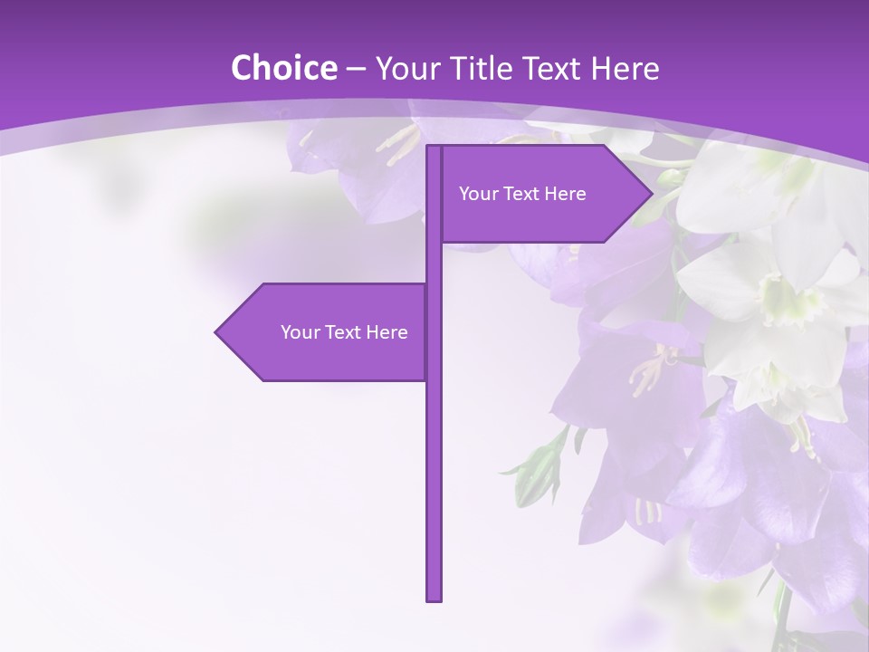 Leaves Flower Natural PowerPoint Template