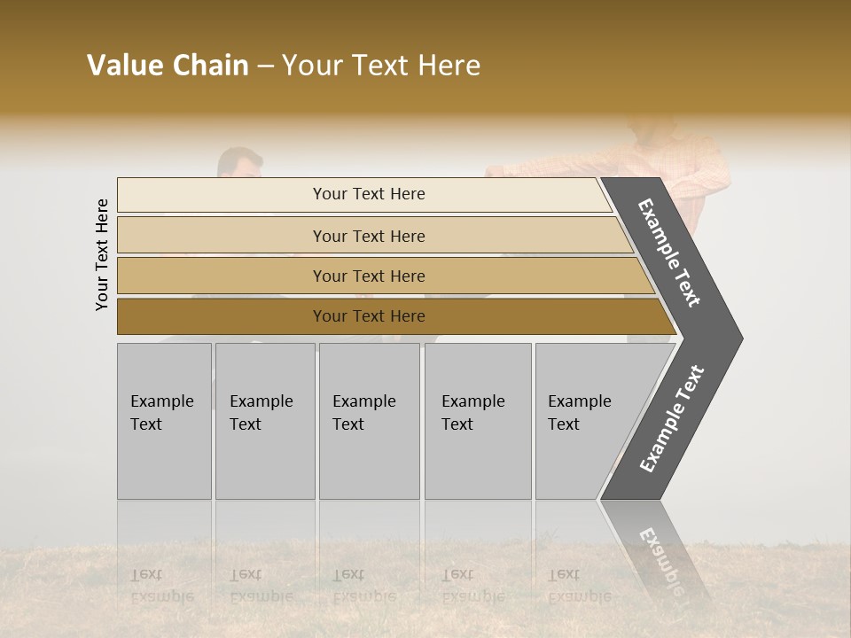 Excitement Position Exercise PowerPoint Template