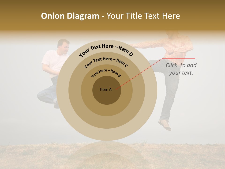 Excitement Position Exercise PowerPoint Template