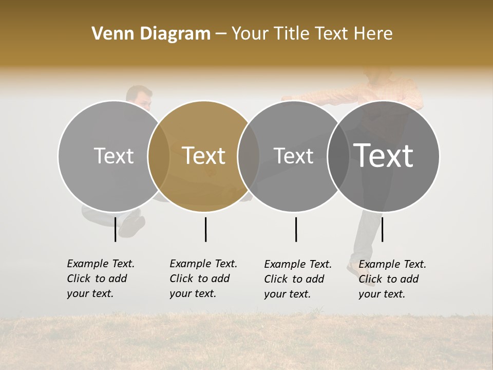 Excitement Position Exercise PowerPoint Template