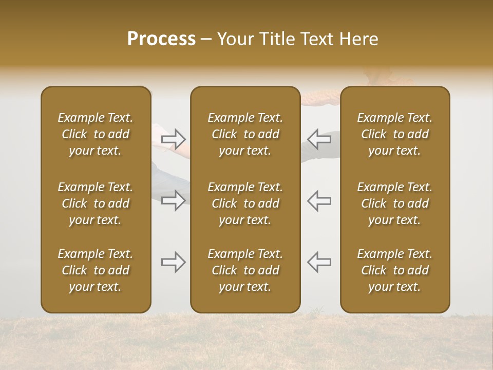 Excitement Position Exercise PowerPoint Template