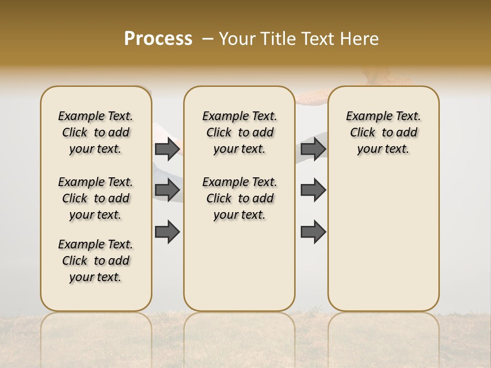 Excitement Position Exercise PowerPoint Template