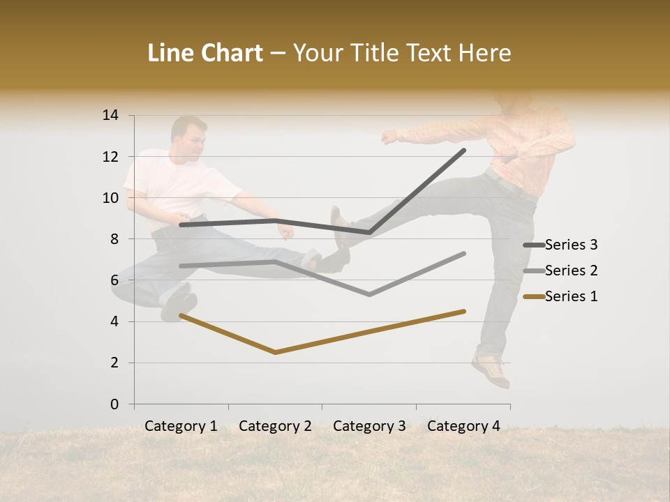 Excitement Position Exercise PowerPoint Template