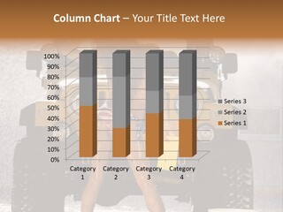 Style Model Caucasian PowerPoint Template