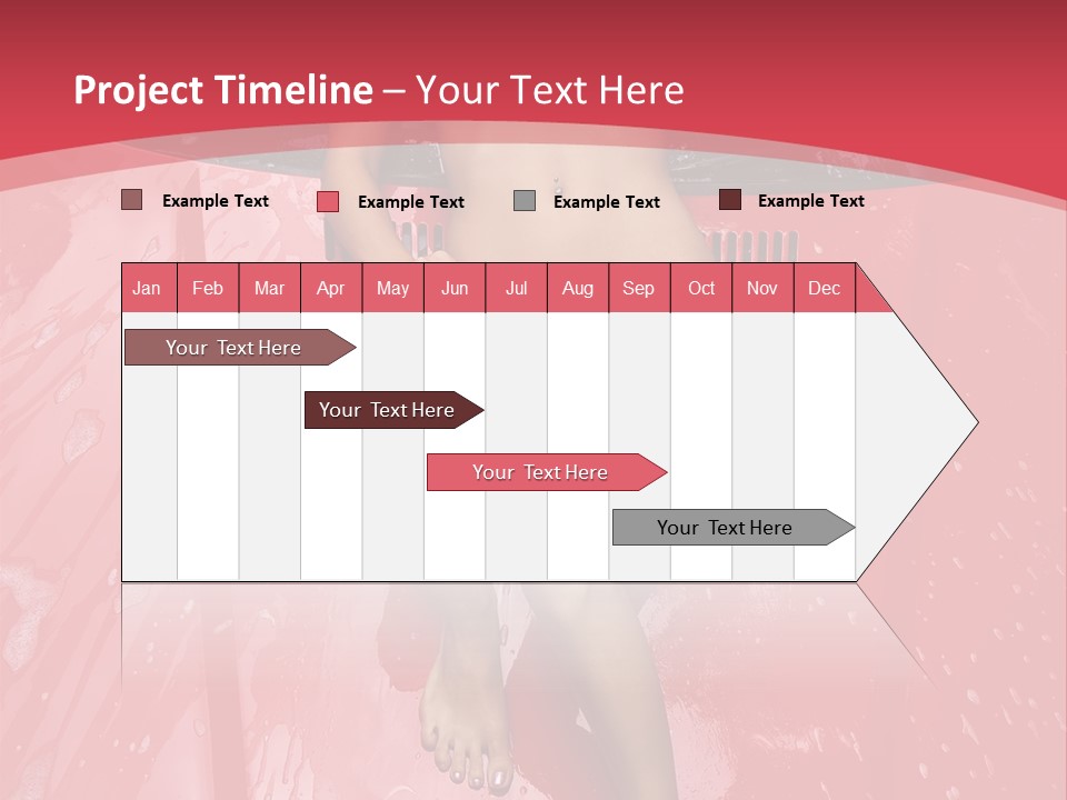 Glamour Person Model PowerPoint Template