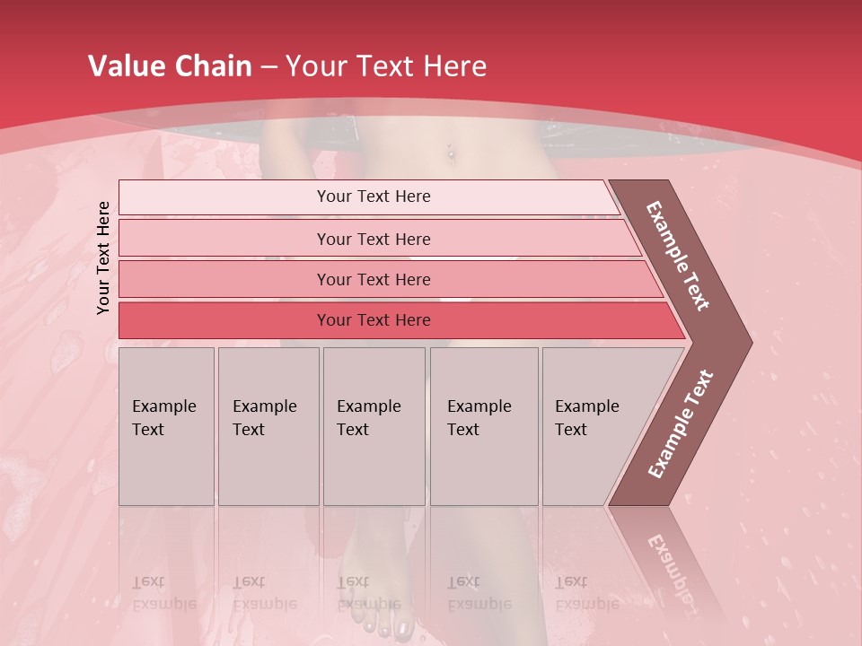 Glamour Person Model PowerPoint Template