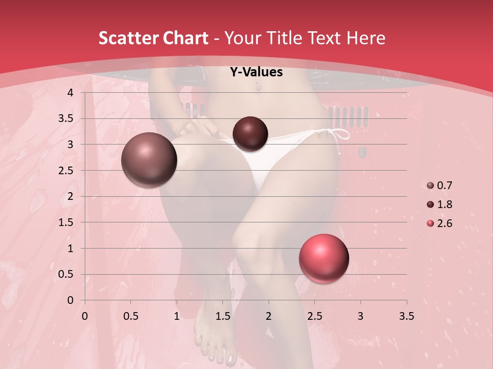 Glamour Person Model PowerPoint Template