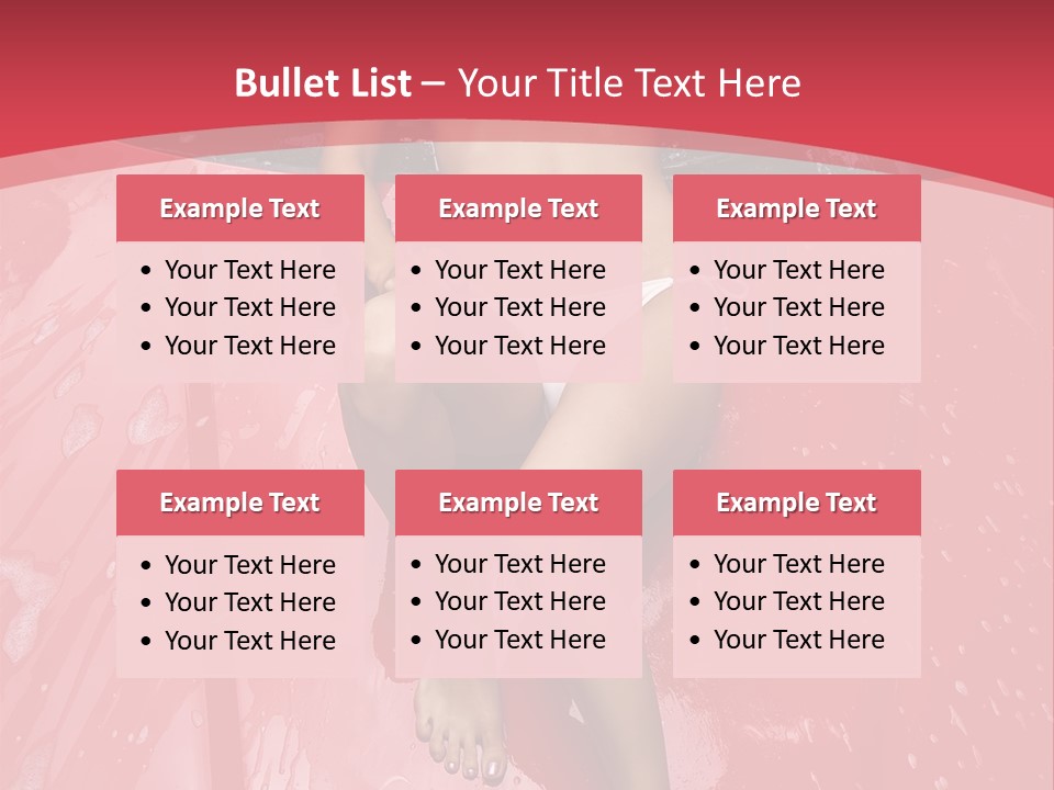 Glamour Person Model PowerPoint Template