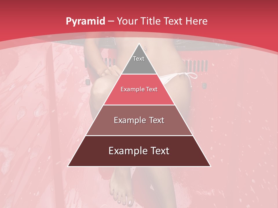 Glamour Person Model PowerPoint Template