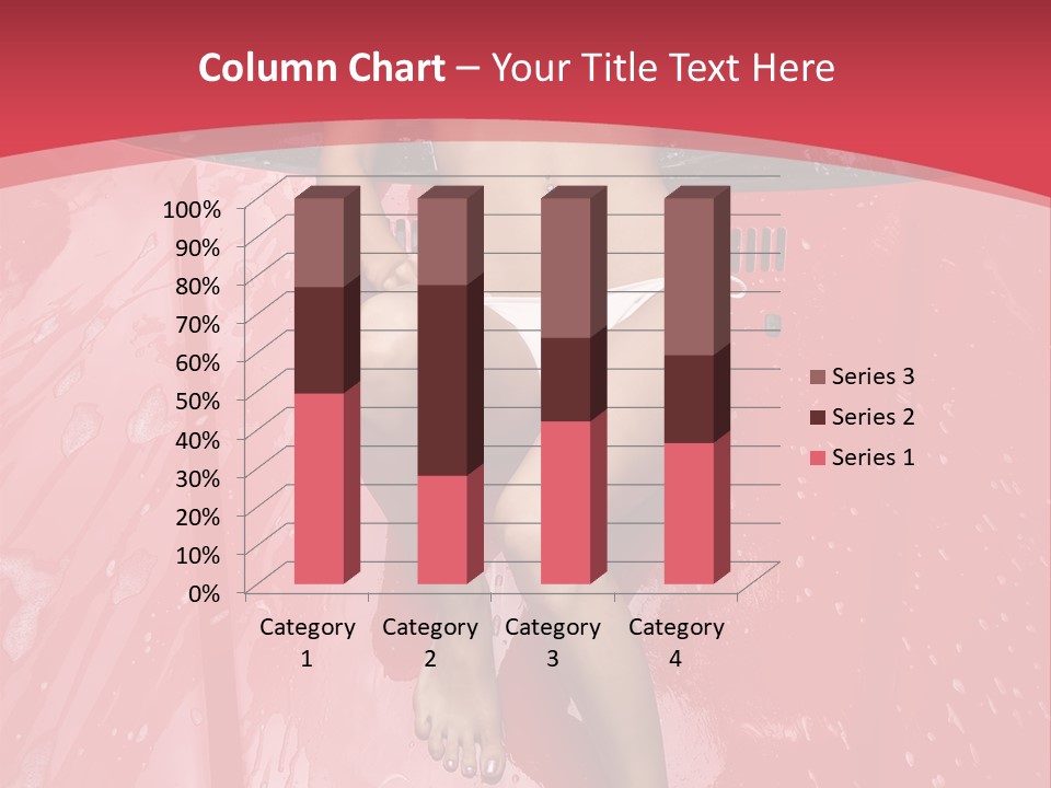 Glamour Person Model PowerPoint Template
