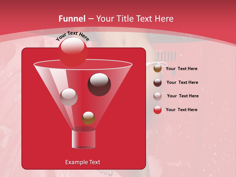 Glamour Person Model PowerPoint Template