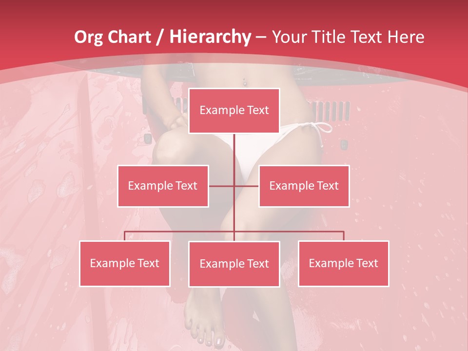 Glamour Person Model PowerPoint Template