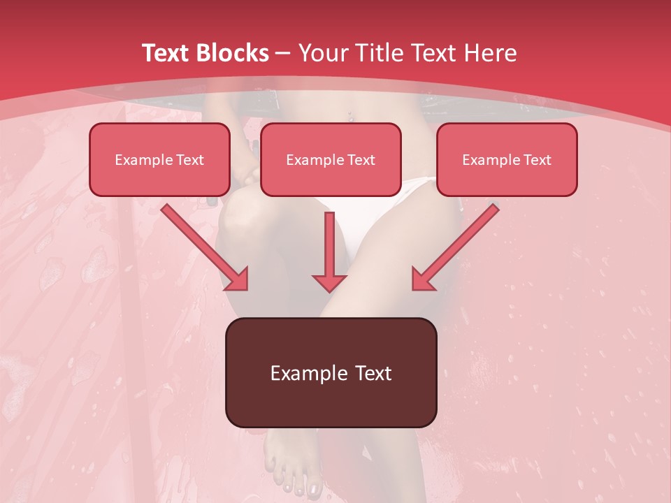 Glamour Person Model PowerPoint Template