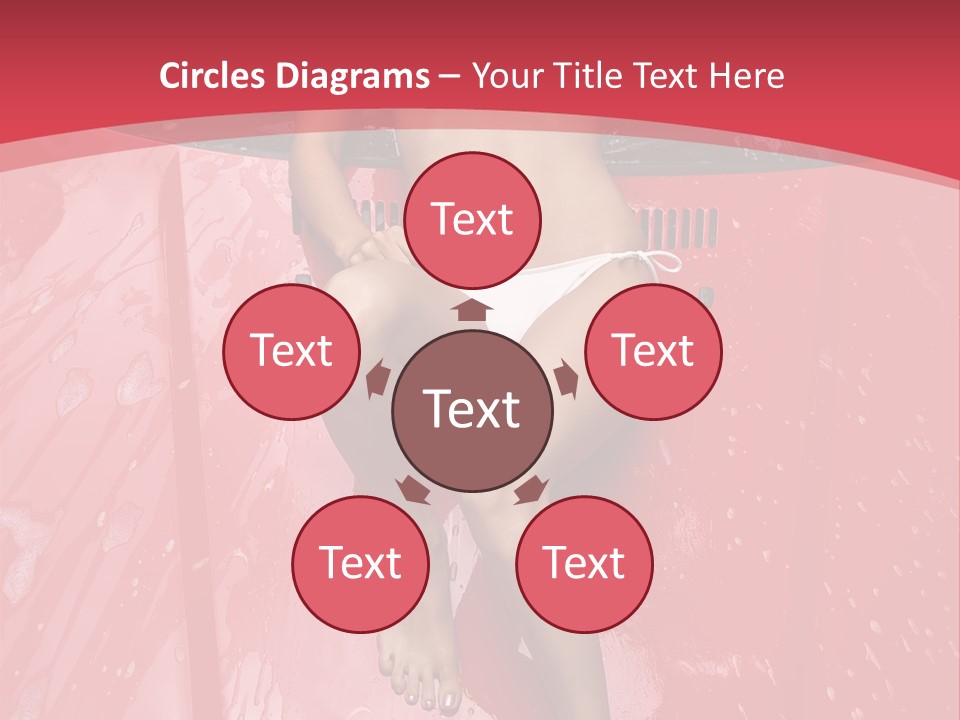 Glamour Person Model PowerPoint Template