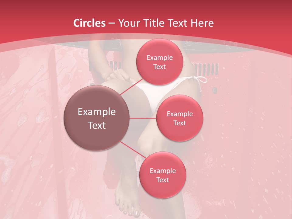 Glamour Person Model PowerPoint Template