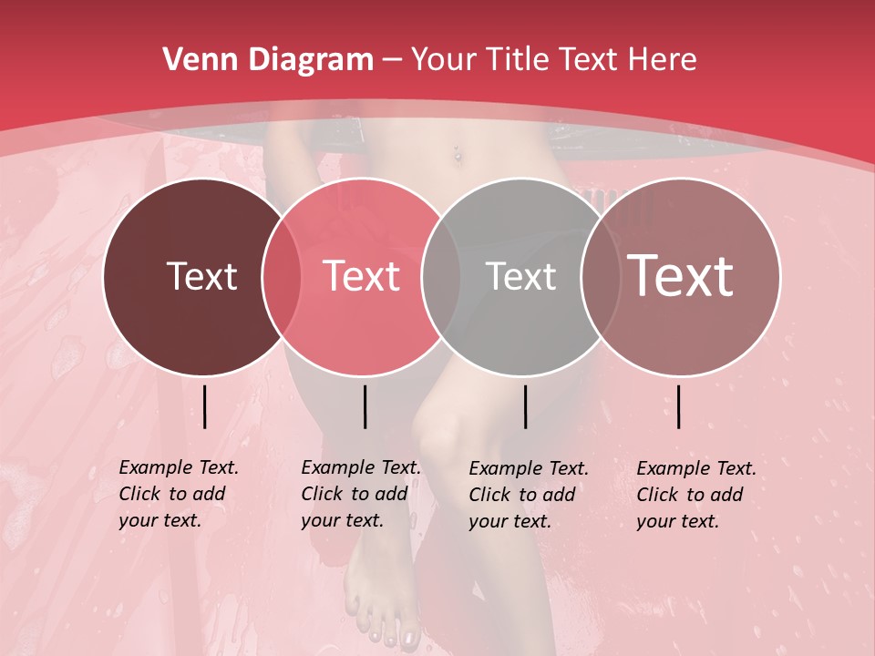 Glamour Person Model PowerPoint Template