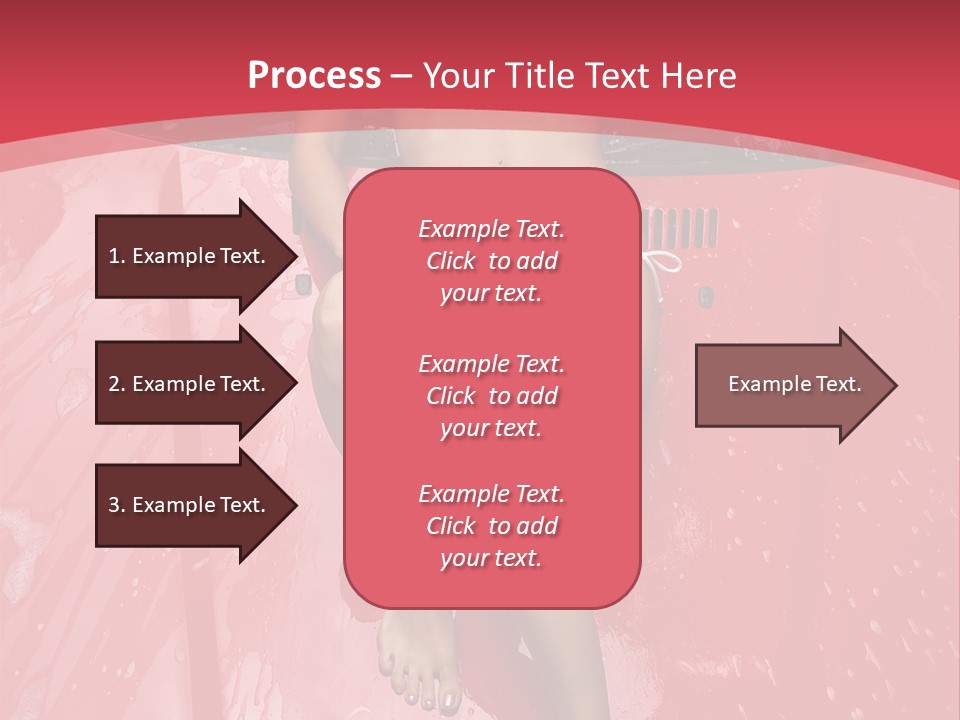 Glamour Person Model PowerPoint Template