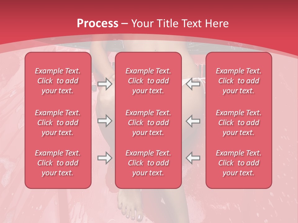 Glamour Person Model PowerPoint Template