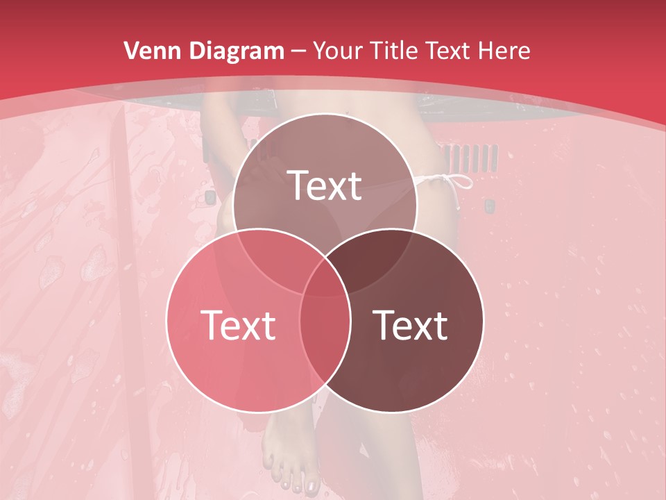 Glamour Person Model PowerPoint Template