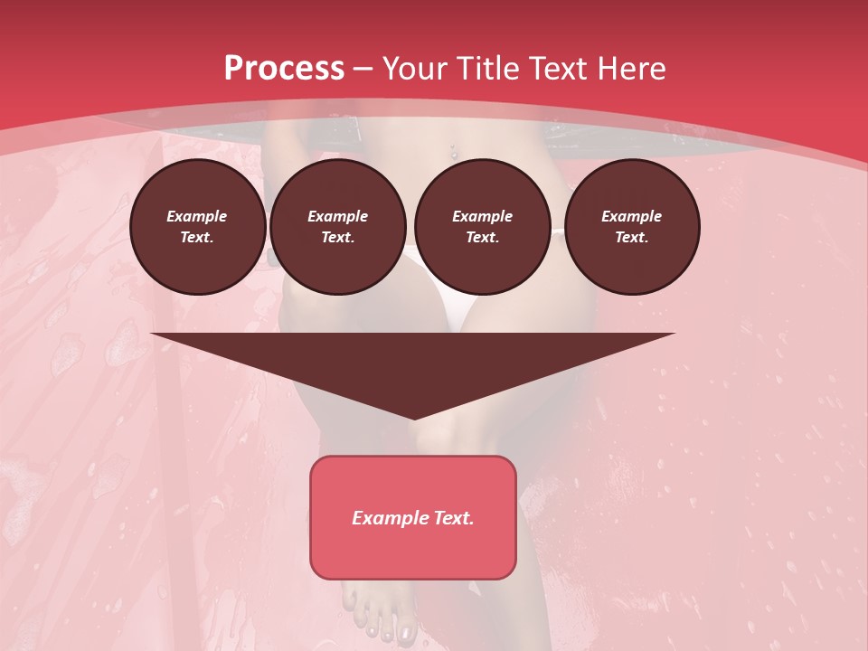 Glamour Person Model PowerPoint Template