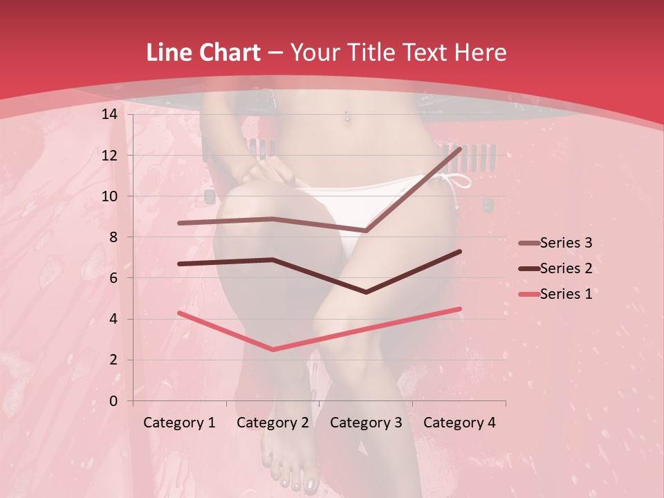 Glamour Person Model PowerPoint Template