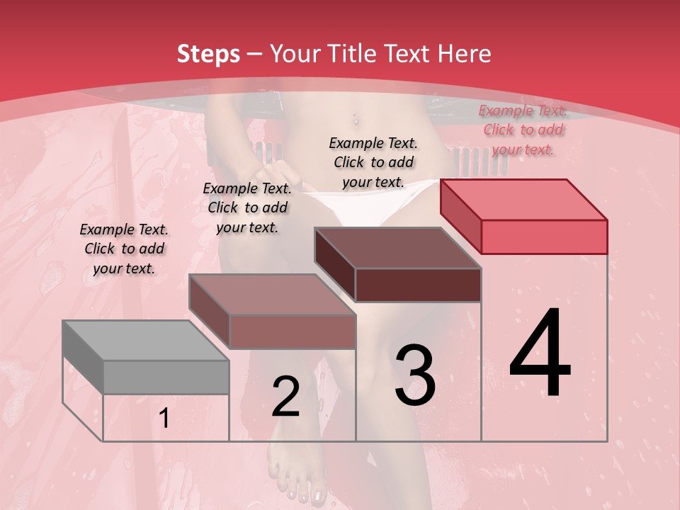 Glamour Person Model PowerPoint Template