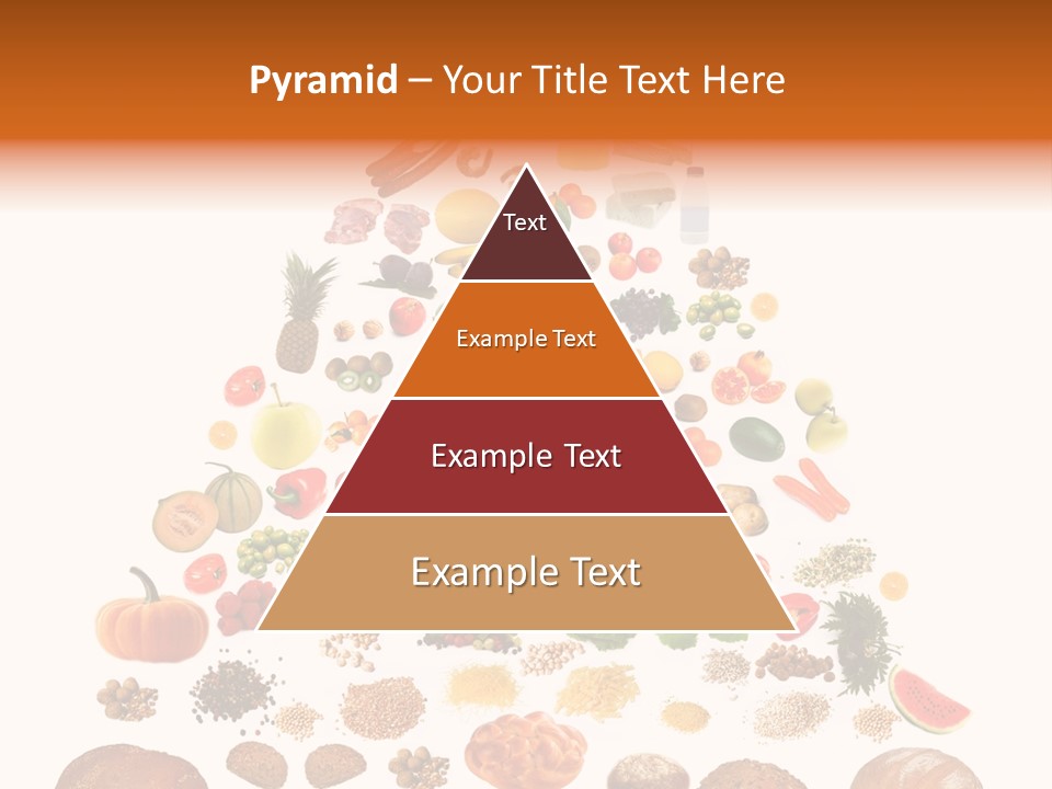 Macaroni Cheese Grains PowerPoint Template