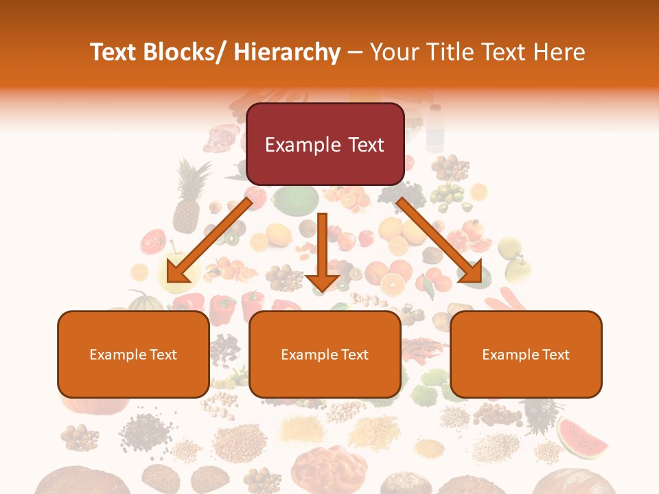 Macaroni Cheese Grains PowerPoint Template