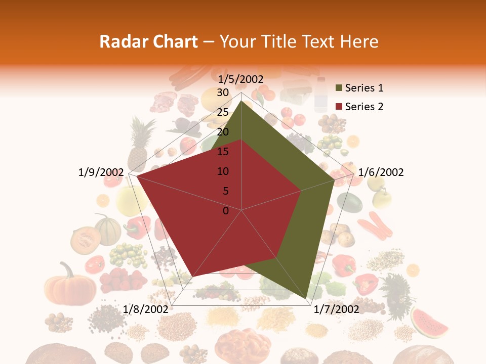 Macaroni Cheese Grains PowerPoint Template