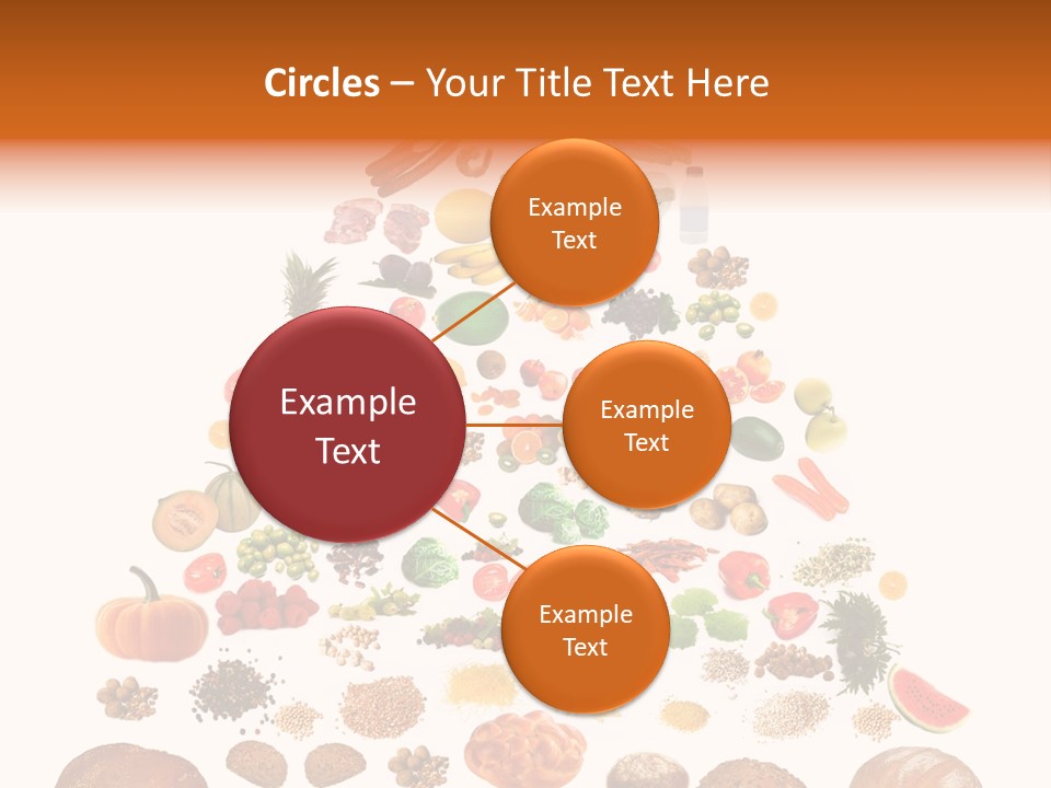 Macaroni Cheese Grains PowerPoint Template