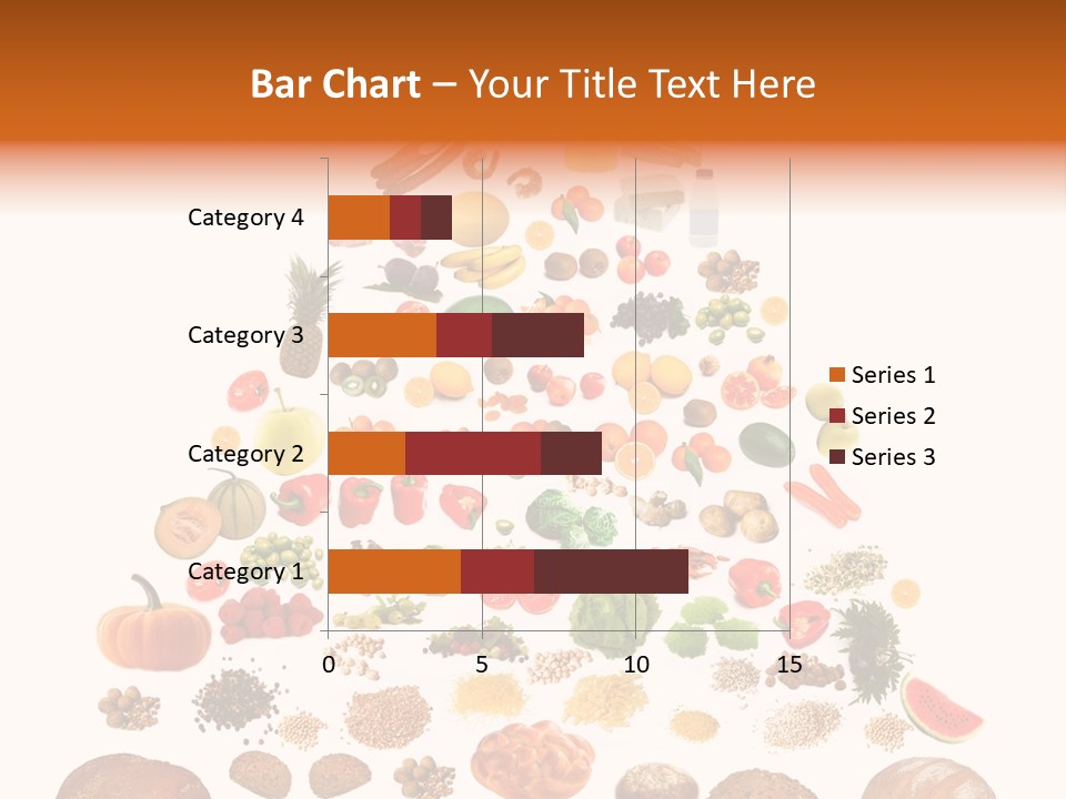 Macaroni Cheese Grains PowerPoint Template