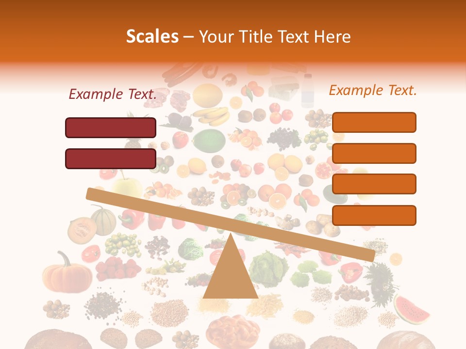 Macaroni Cheese Grains PowerPoint Template