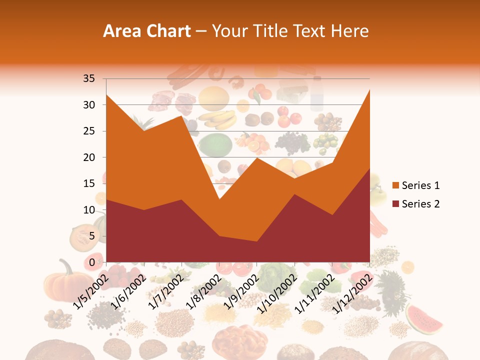 Macaroni Cheese Grains PowerPoint Template