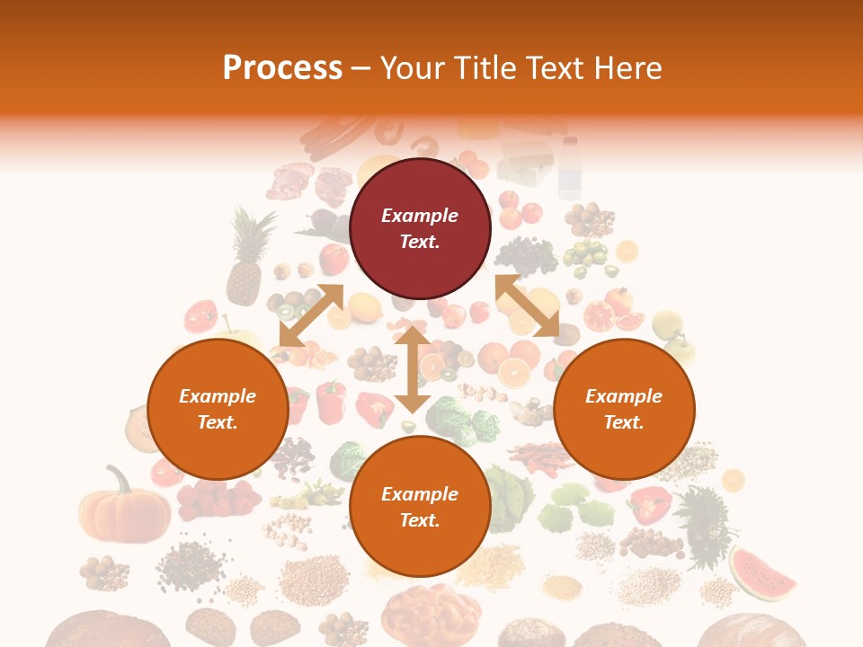 Macaroni Cheese Grains PowerPoint Template